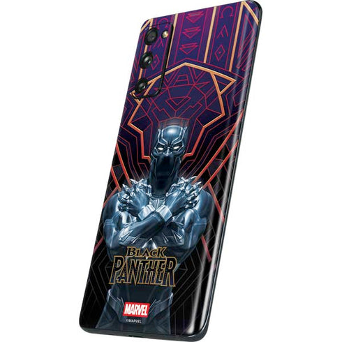 Marvel Black Panther Wakanda Salute Galaxy S20 Fan Edition Skin